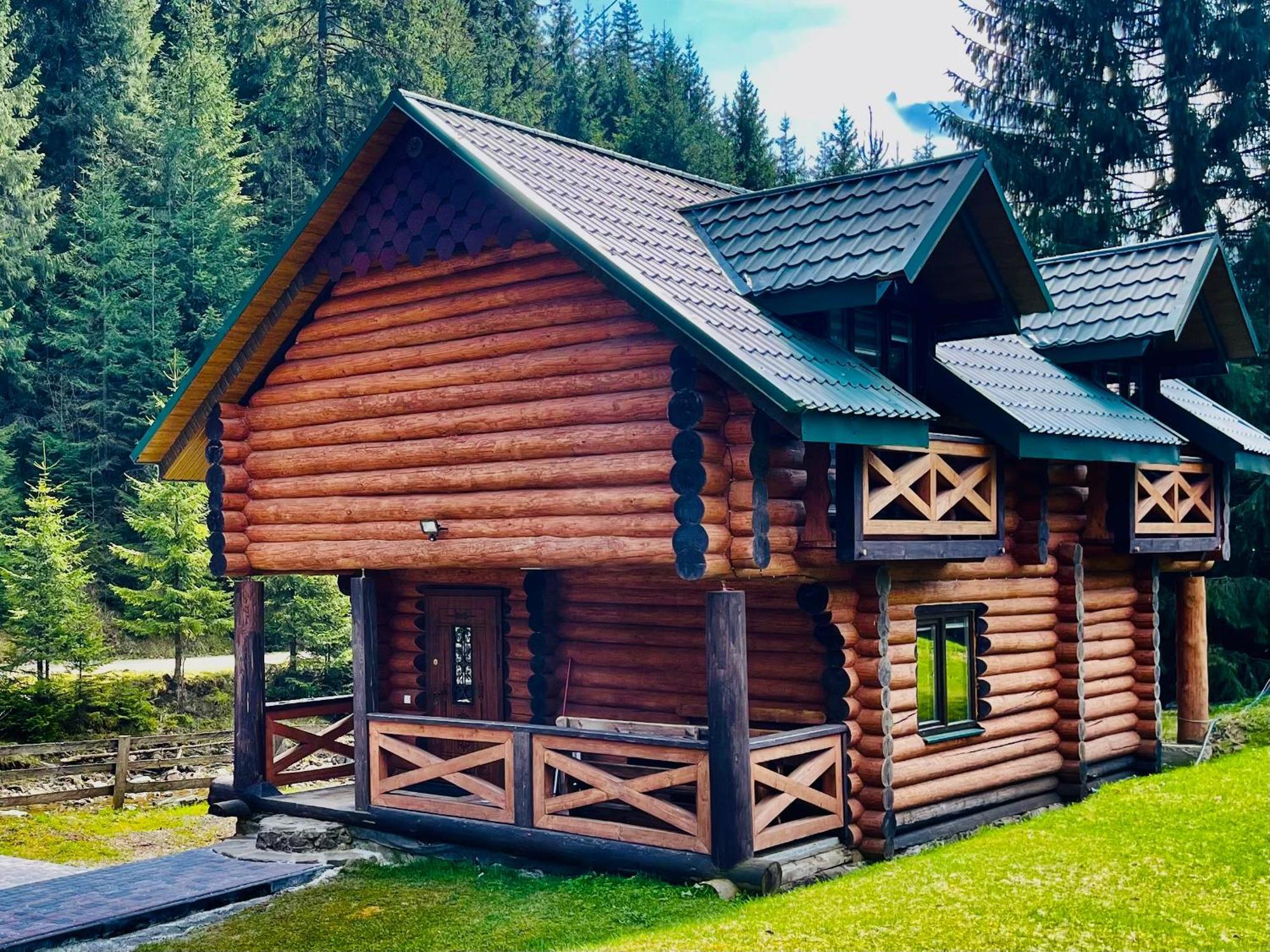 У Віти Котедж4 Synevyrsʼka Polyana Exterior foto